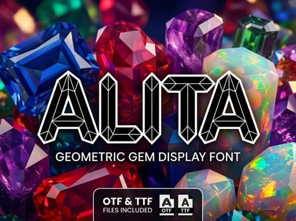 Alita Font: Bold Display for Web Design