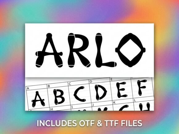 Arlo Font for Creative Projects