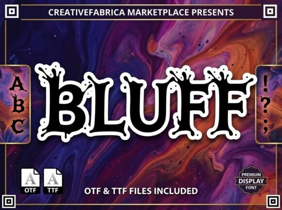 Bluff Font for Bold Branding
