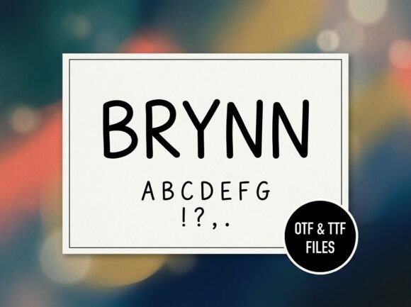Brynn Font: Stylish Display for Creators