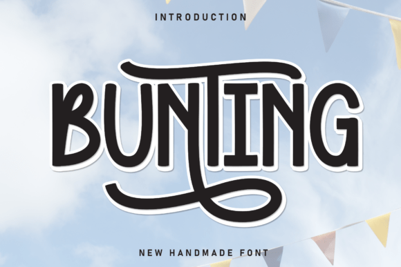 Bunting Font: A Warm Display Type