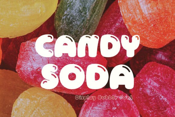 Candy Soda Font for Bold Web Design