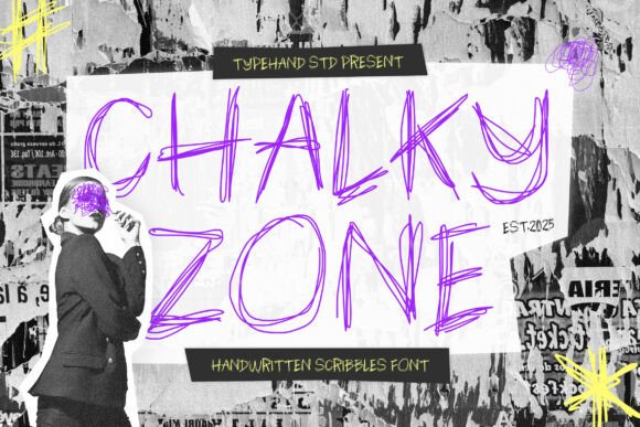 Chalky Zone Font for Bold Branding