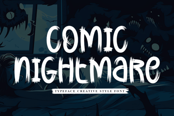 Comic Nightmare Font