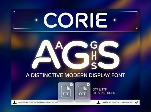 Corie Font: Bold & Beautiful