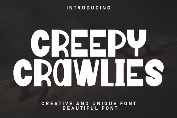 Creepy Crawlies Font for Business Branding
