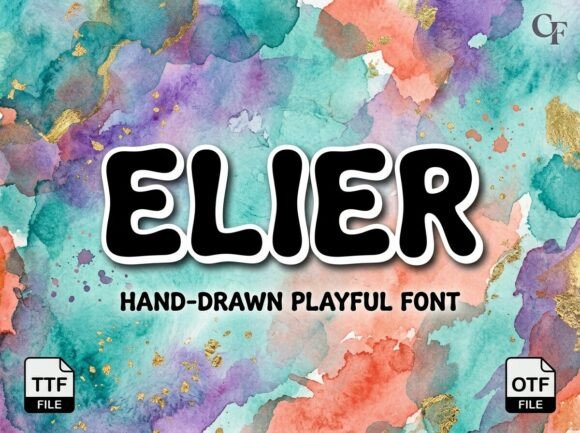 Elier Font for Business Branding