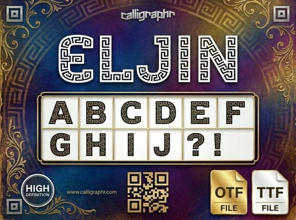 Eljin: A Bold Font for Business Branding