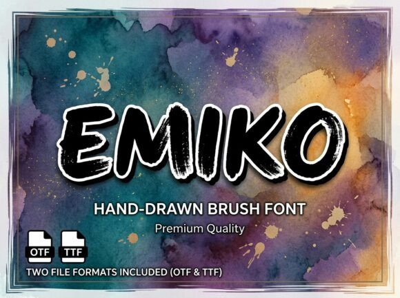Emiko Font: Bold & Beautiful