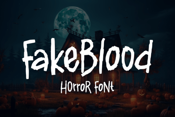 Fakeblood: A Bold Font for Business Branding