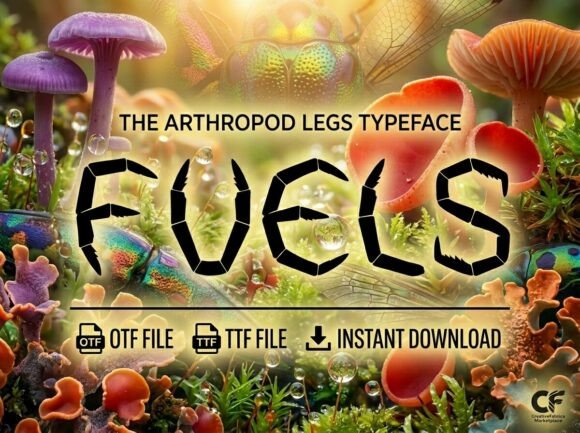 Fuels: A Bold Font for Creative Projects