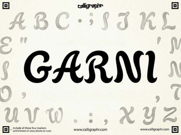 Garni Font: A Bold Statement for Editorial Design