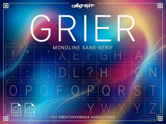 Grier: A Bold Display Font for Impactful Campaigns