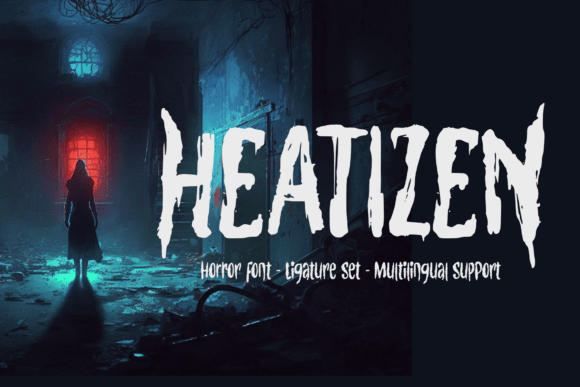 Heatizen Font for Editorial Design