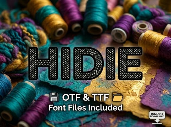 Hidie: A Bold Font for Business Branding