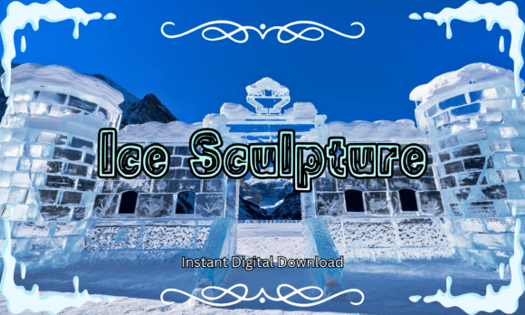 Ice Sculpture Font for Creative Branding