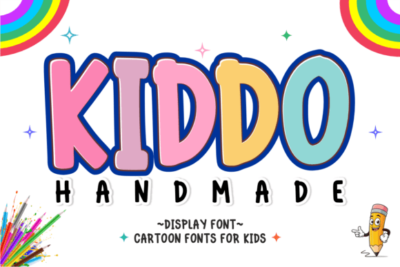 Kiddo Handmade Font for Creative Projects