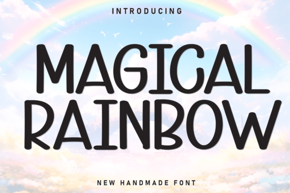 Magical Rainbow Font