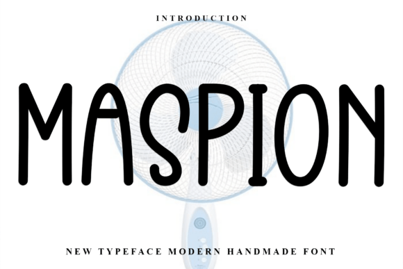 Maspion Font Review