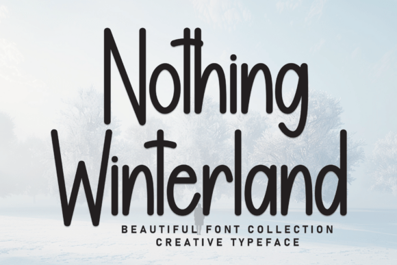 Nothing Winterland Font