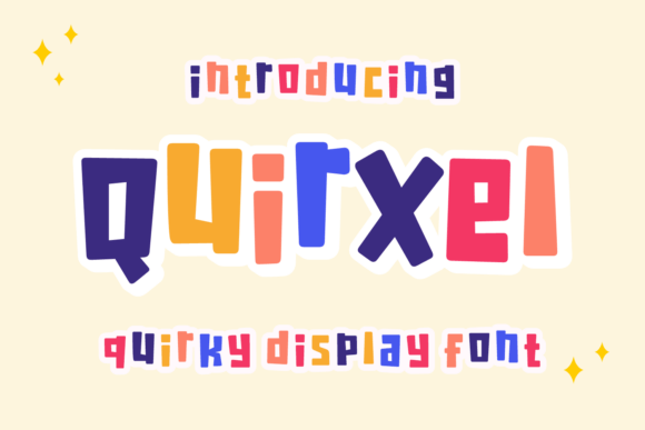 Quirxel: A Bold Font for Business Branding