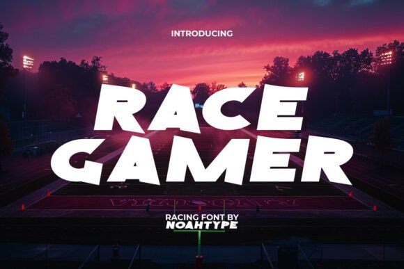 Race Gamer Font for Bold Campaigns