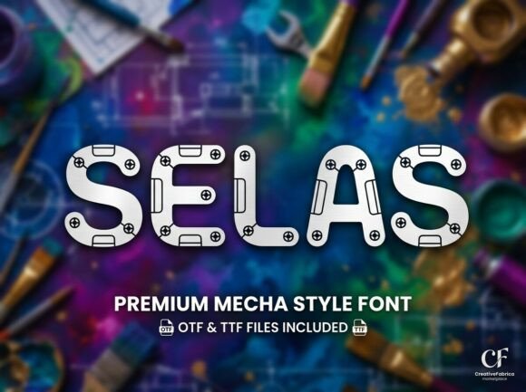 Selas: A Bold Font for Business Branding